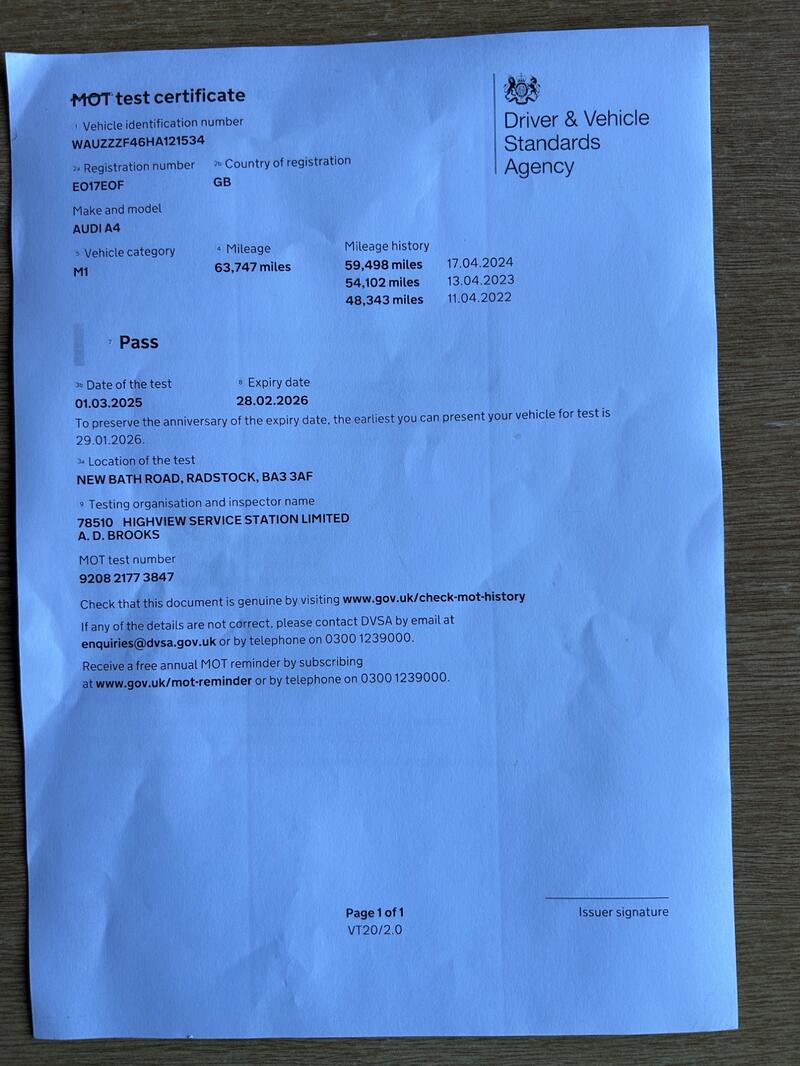 AUDI A4 AVANT